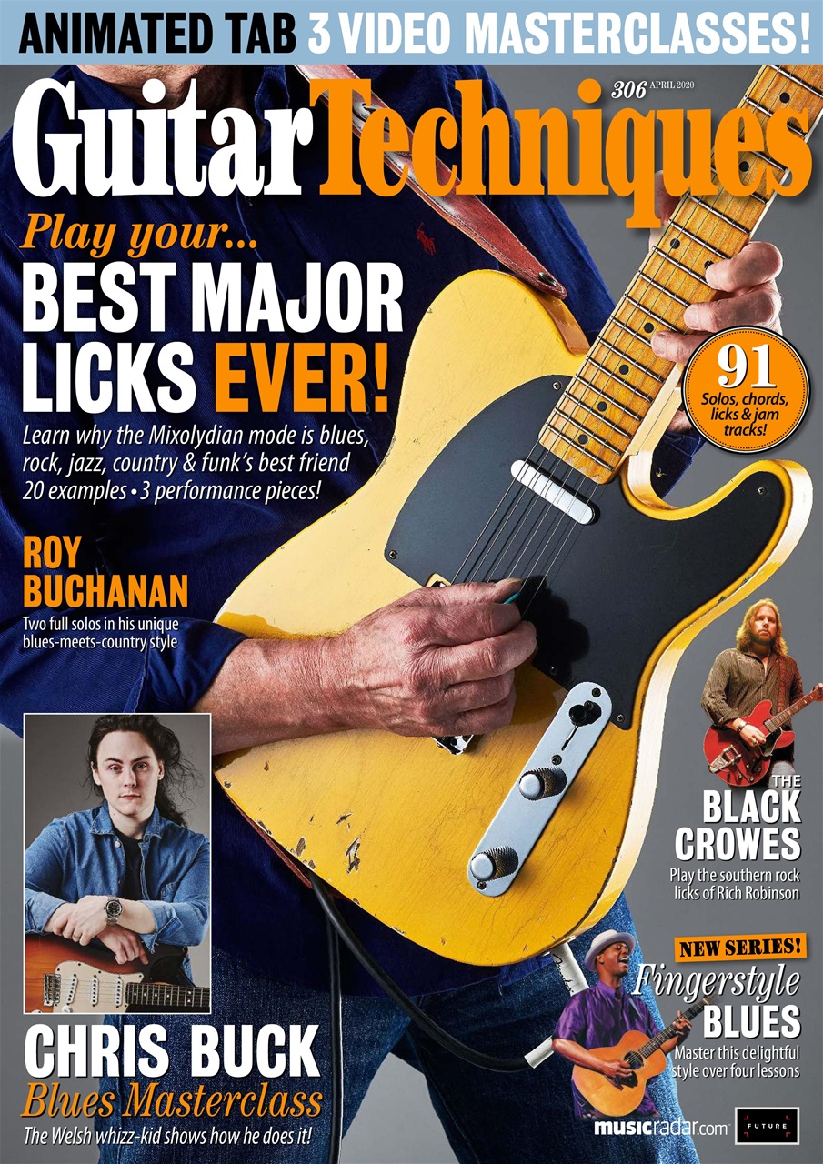 Guitar Techniques Preview Pages