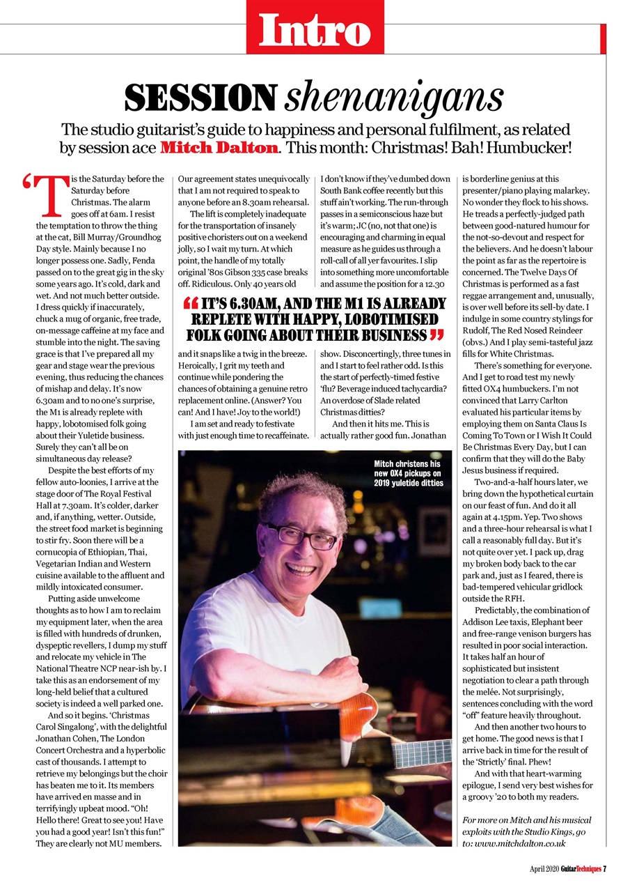 Guitar Techniques Preview Pages