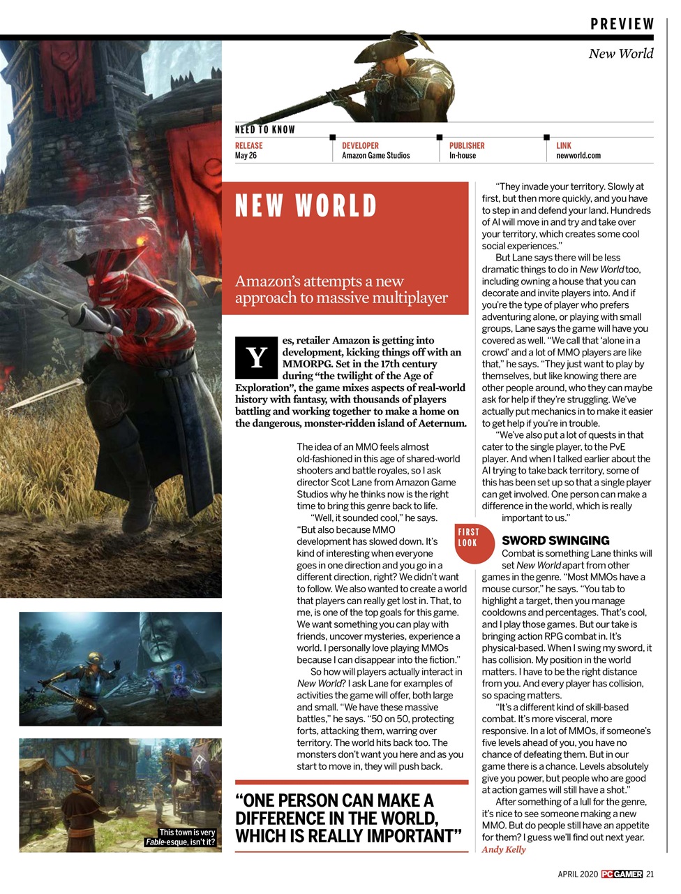 PC Gamer (US Edition) Preview Pages