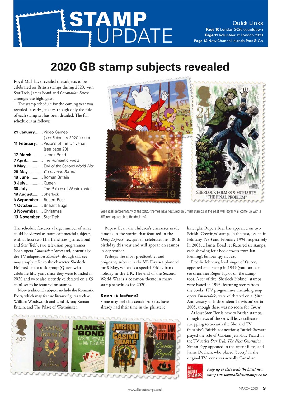 Stamp Collector Preview Pages