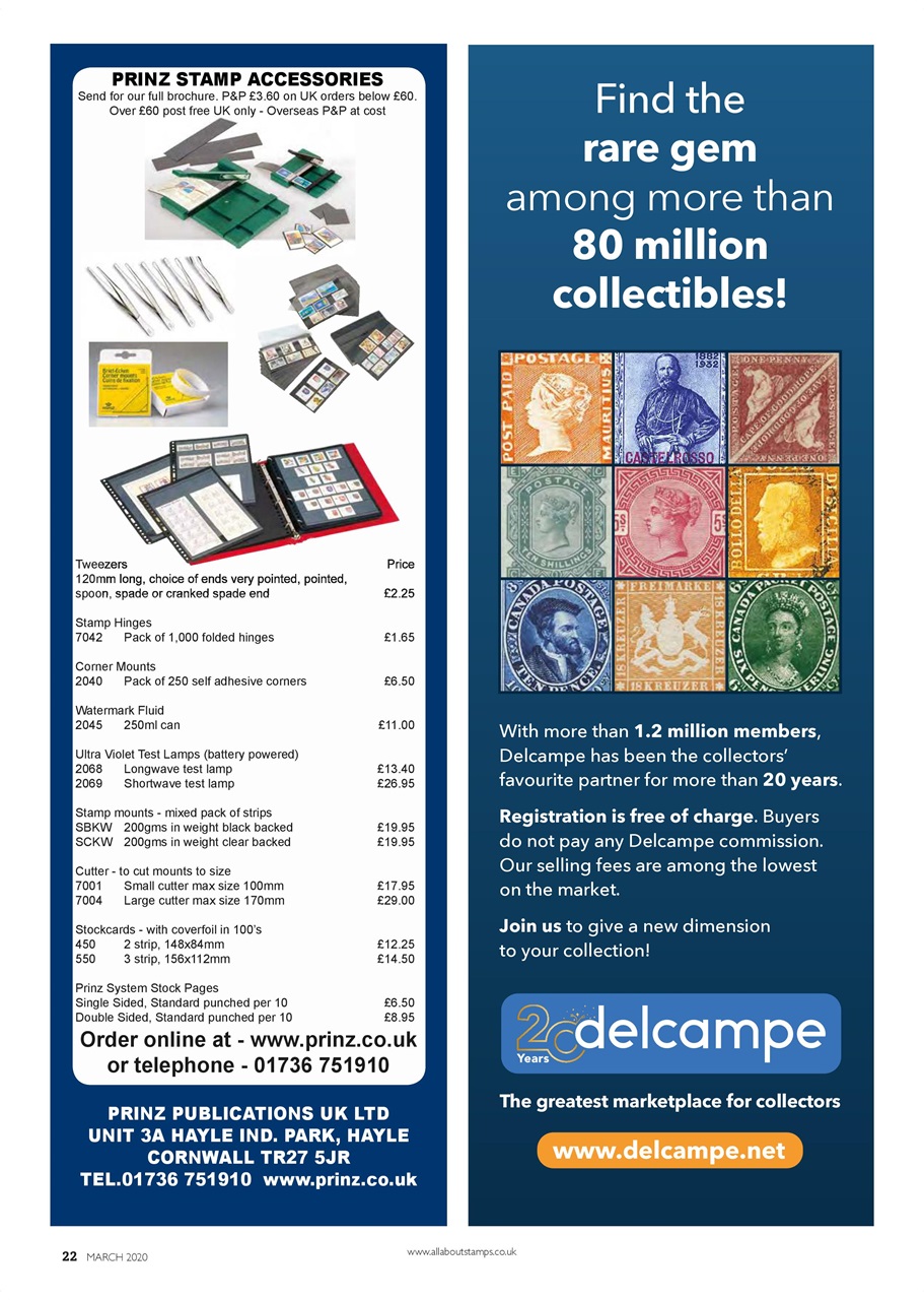 Stamp Collector Preview Pages