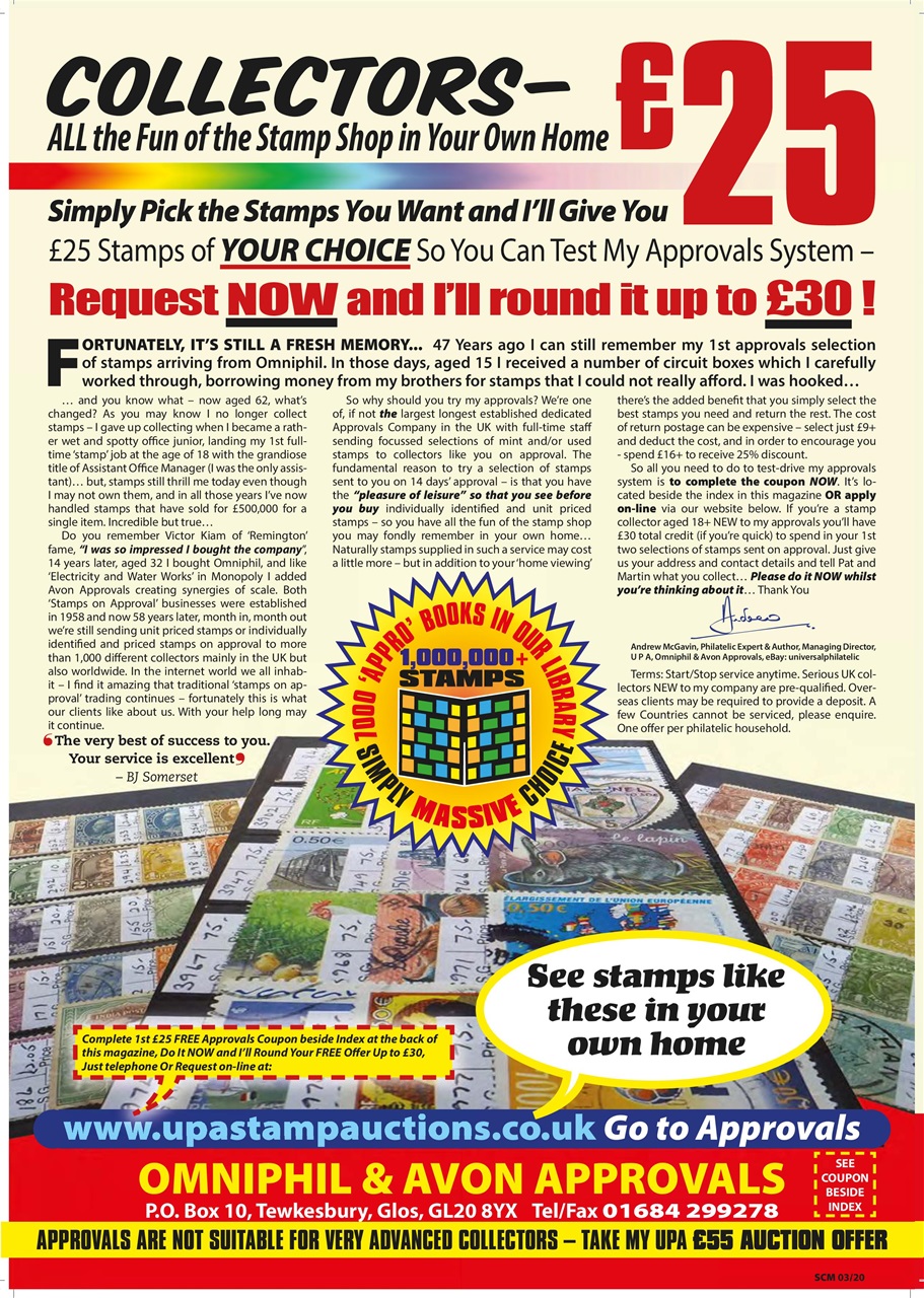 Stamp Collector Preview Pages
