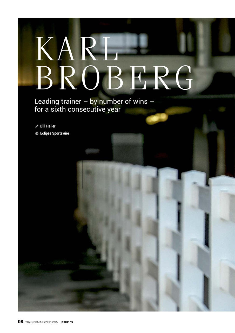 North American Trainer Magazine - horse racing Preview Pages