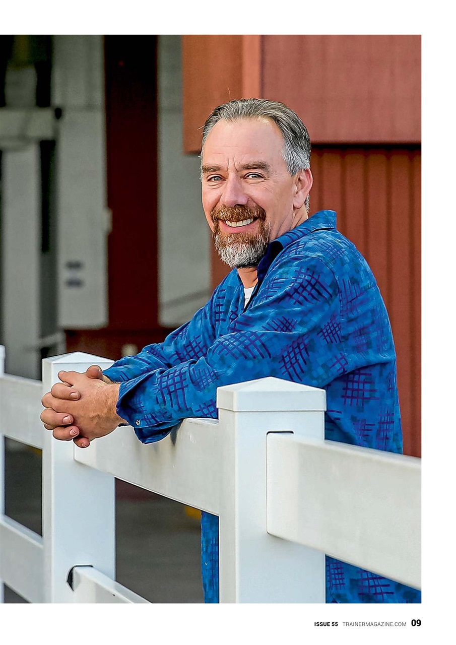 North American Trainer Magazine - horse racing Preview Pages