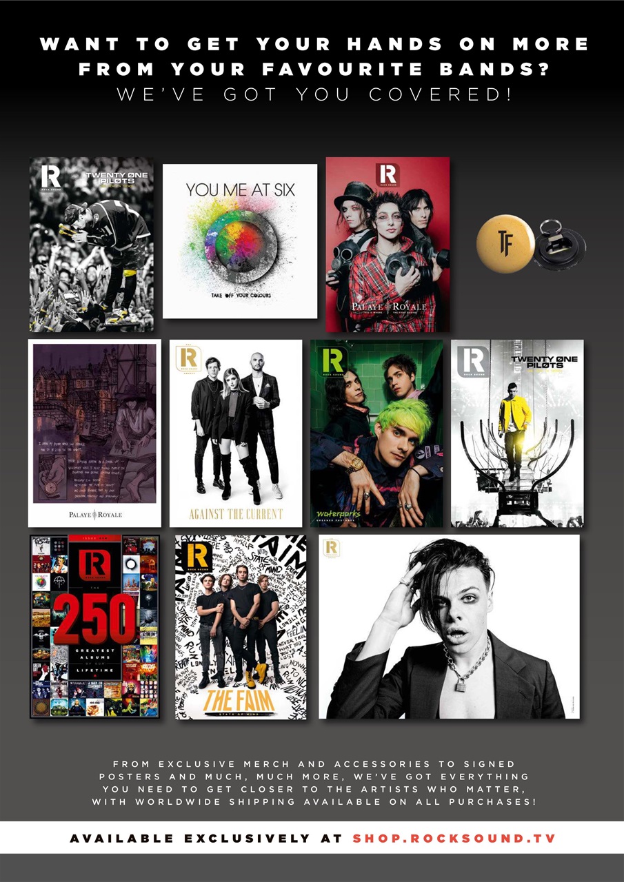 Rock Sound Magazine Preview Pages