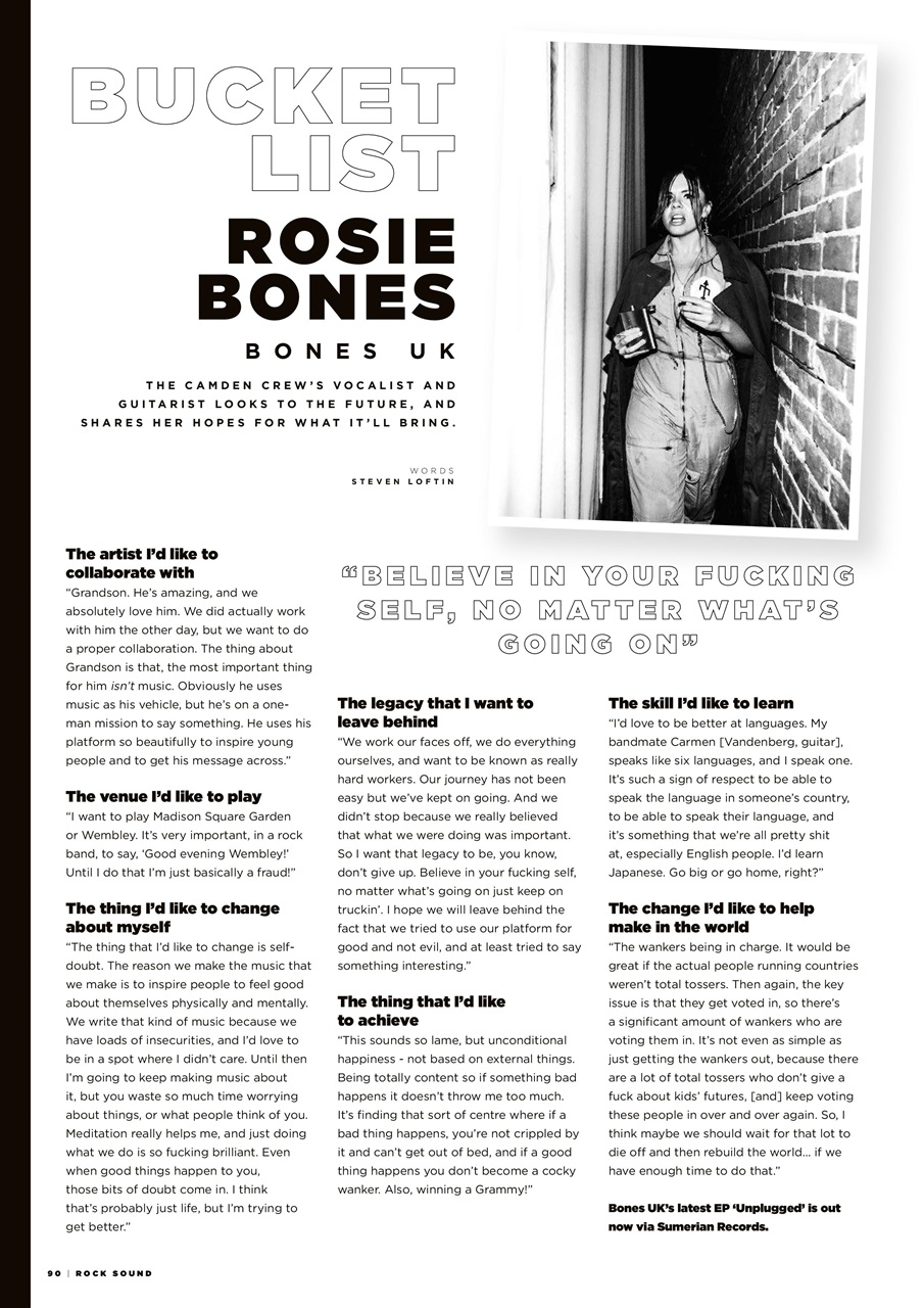 Rock Sound Magazine Preview Pages