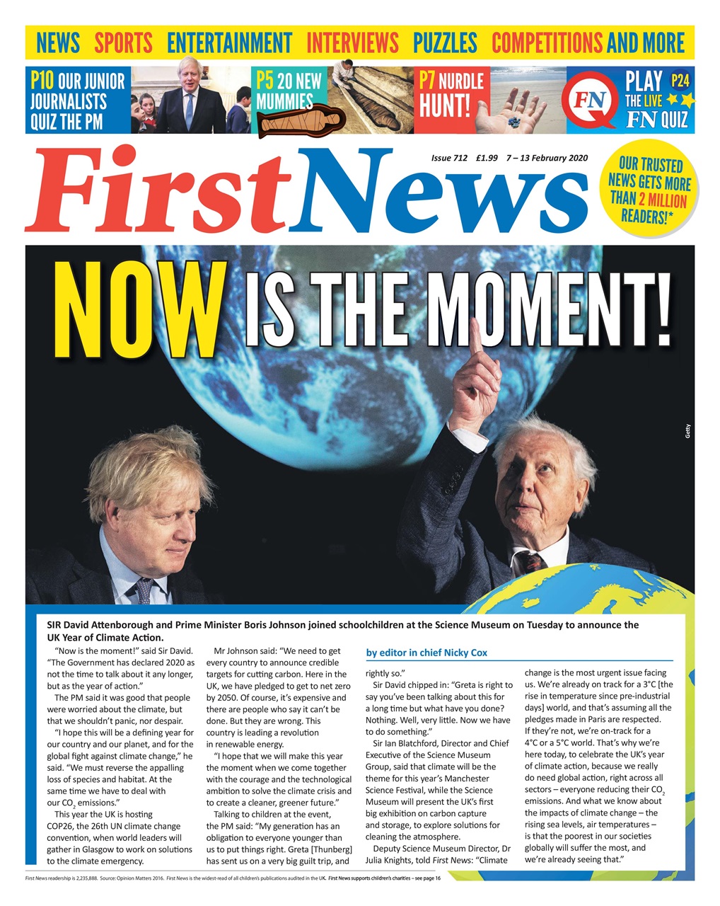 First News Preview Pages