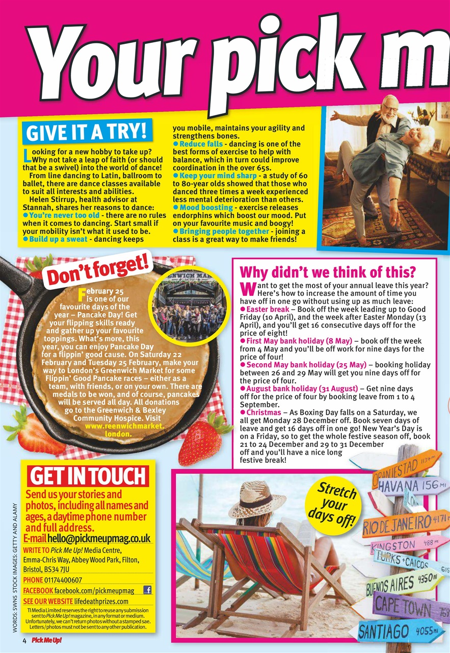 Pick Me Up Preview Pages