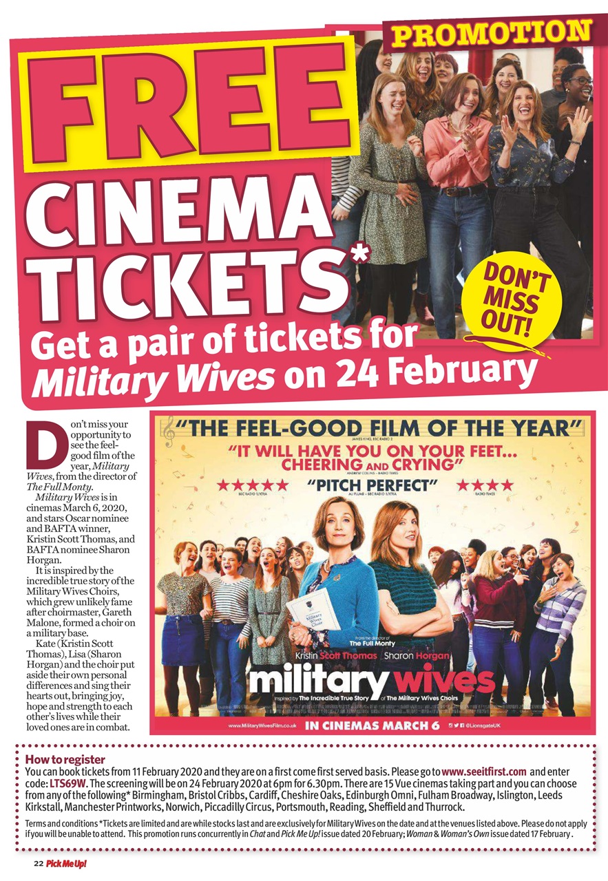 Pick Me Up Preview Pages