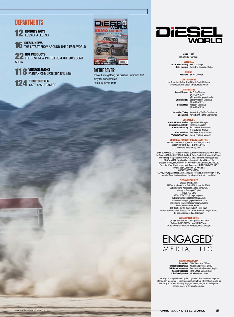 Diesel World Preview Pages