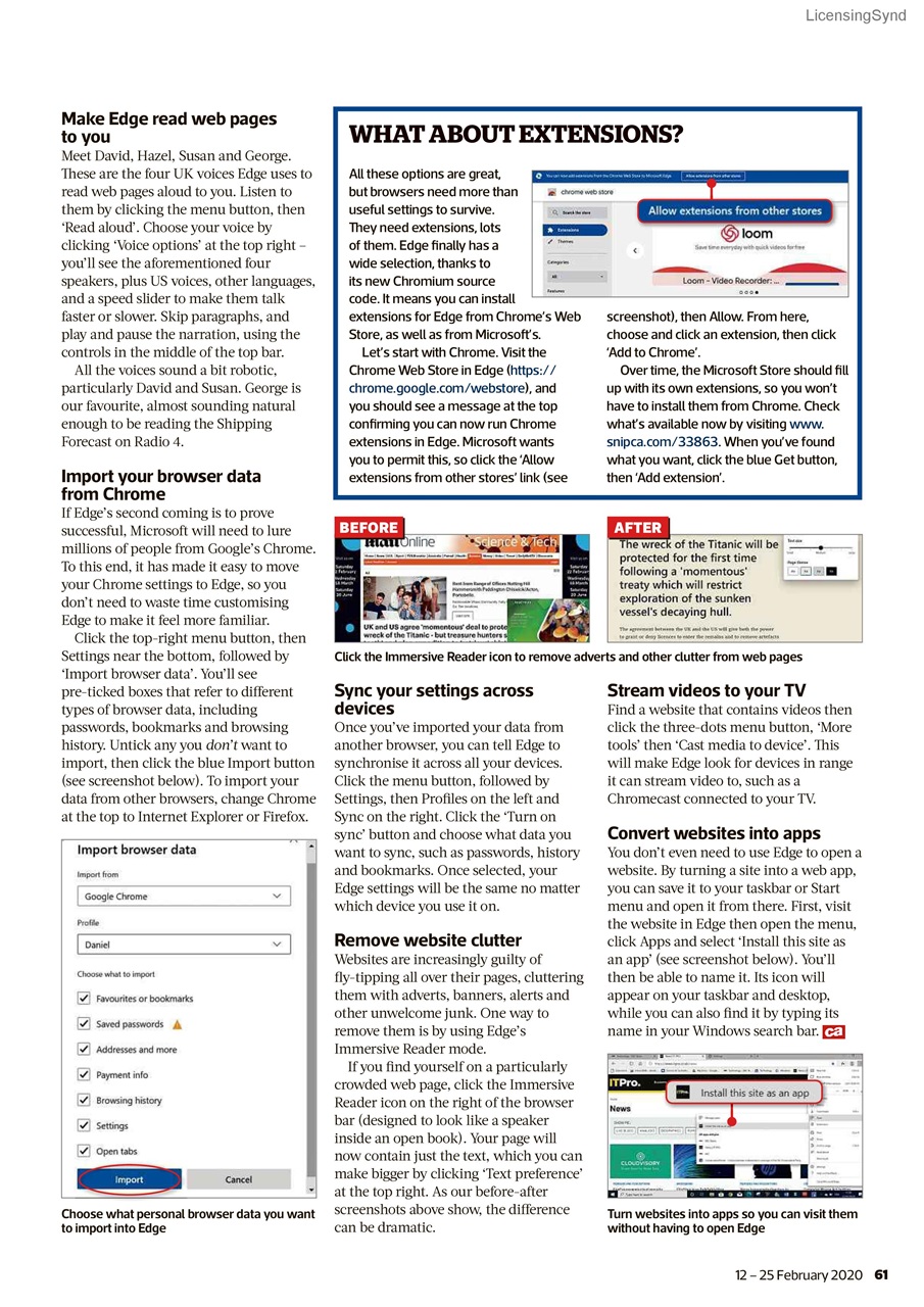 Computer Active Preview Pages