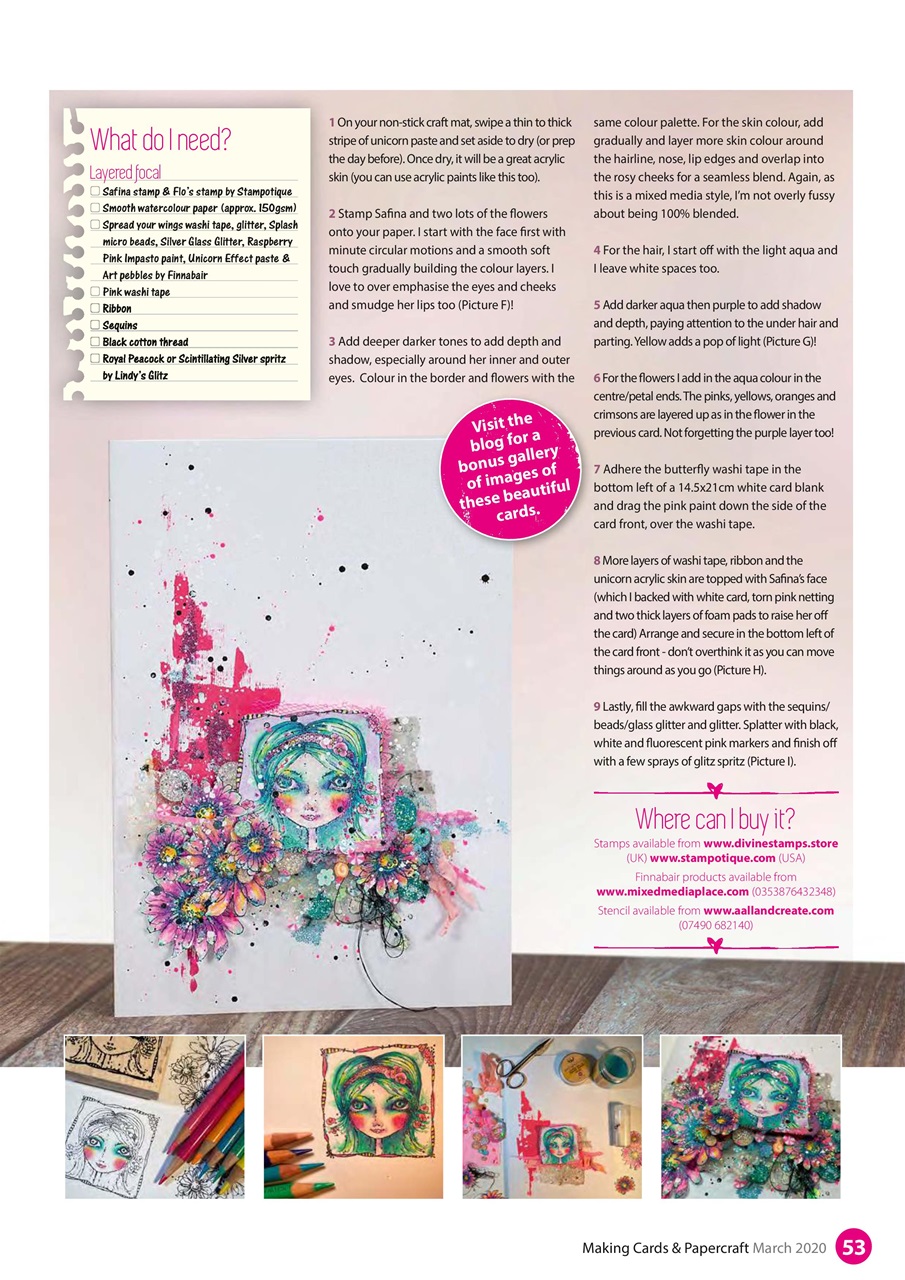 Making Cards & Papercraft Preview Pages