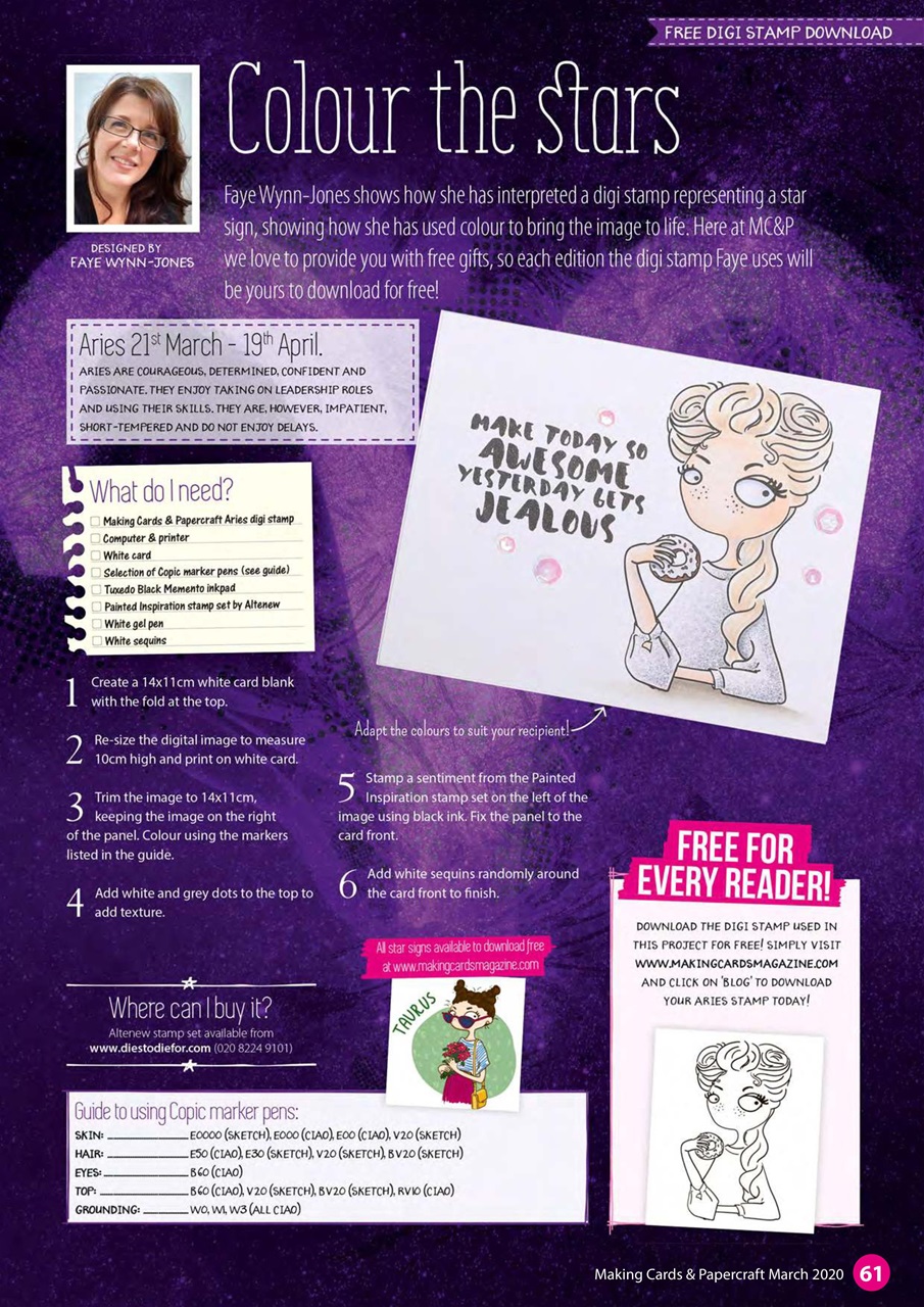 Making Cards & Papercraft Preview Pages