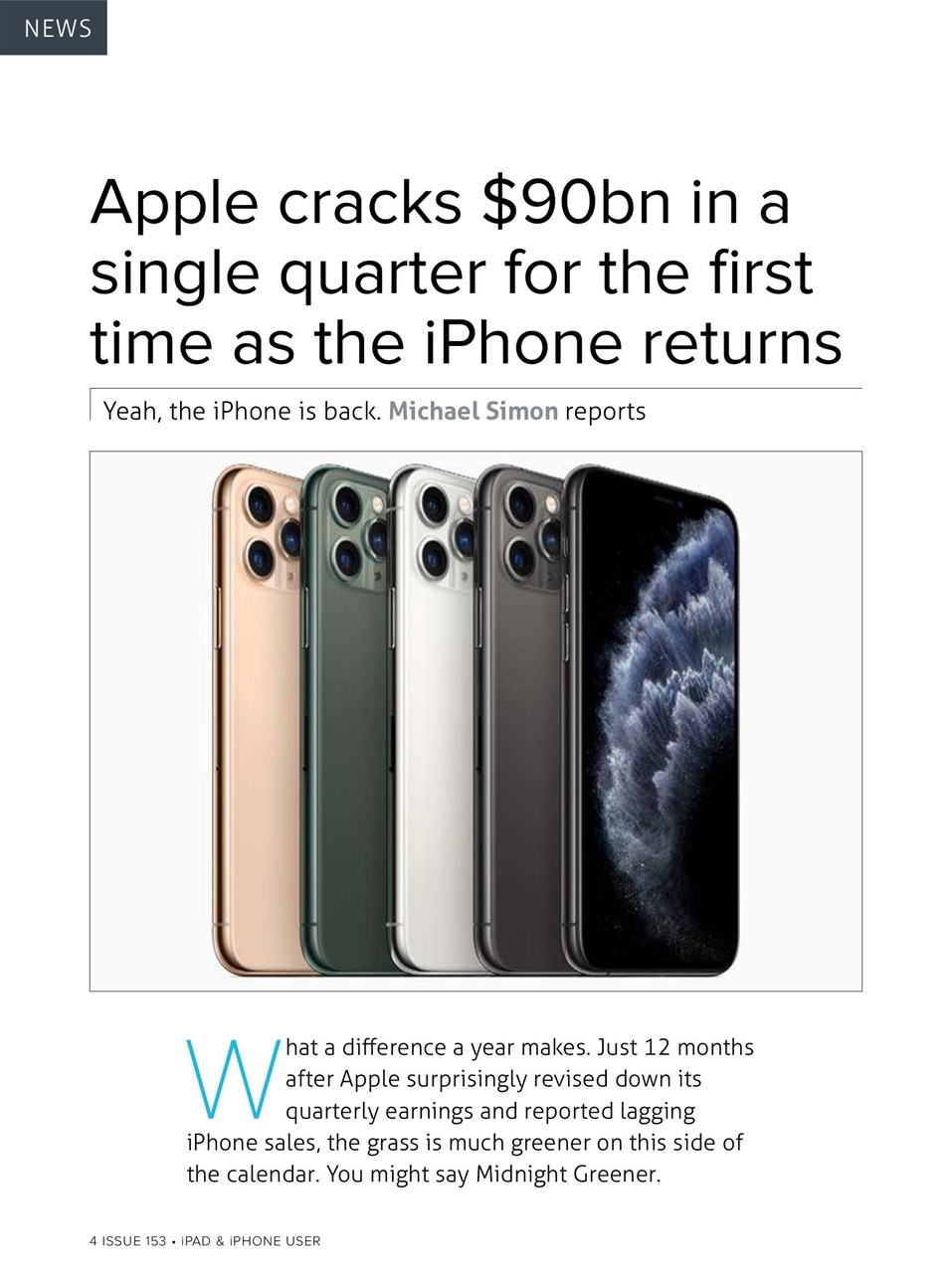 iPad and iPhone User Preview Pages