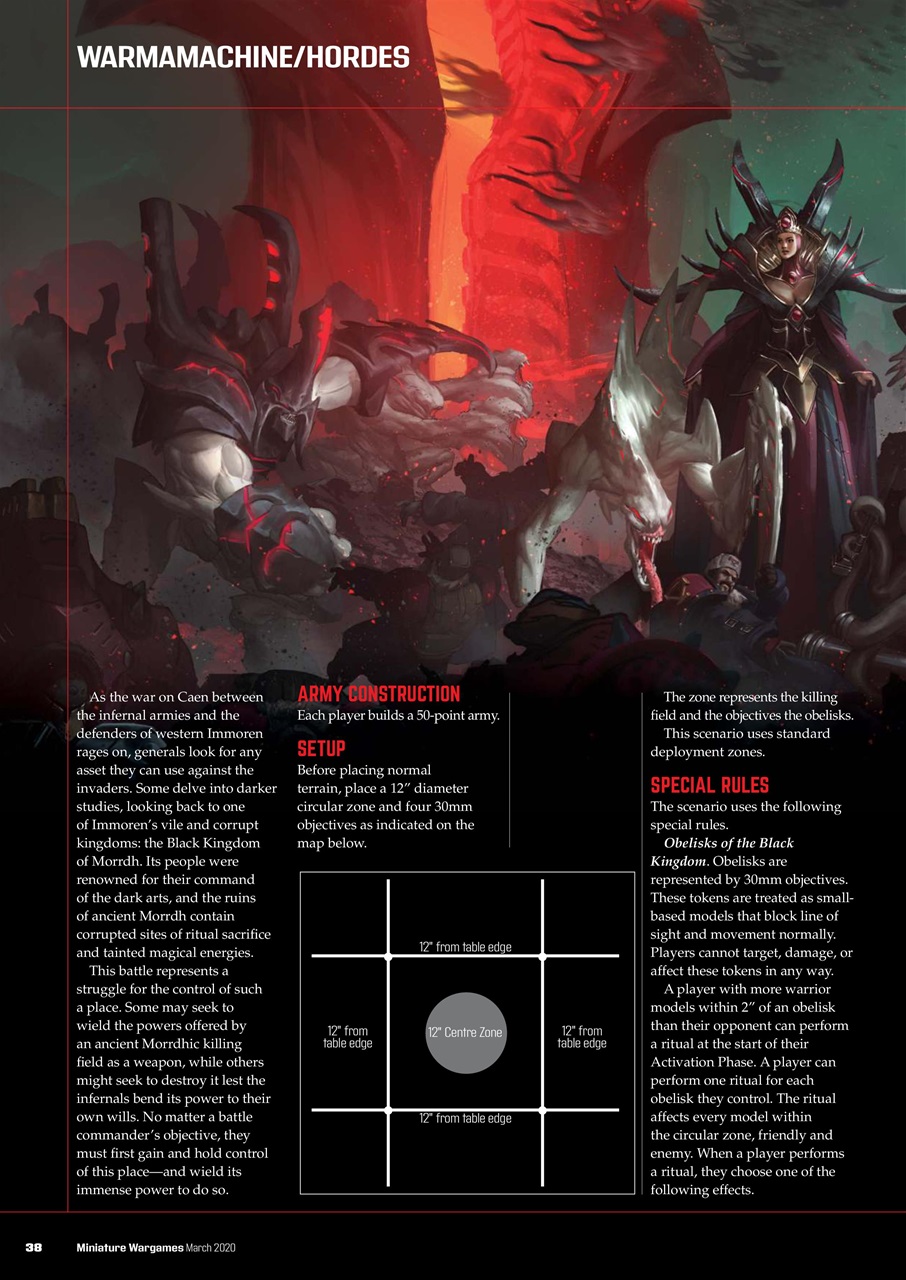 Miniature Wargames Preview Pages