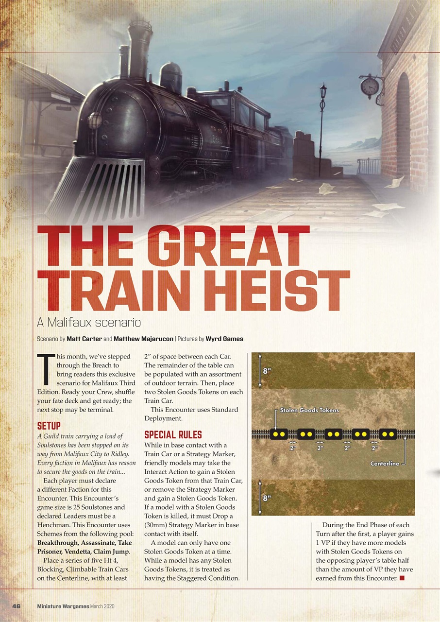 Miniature Wargames Preview Pages