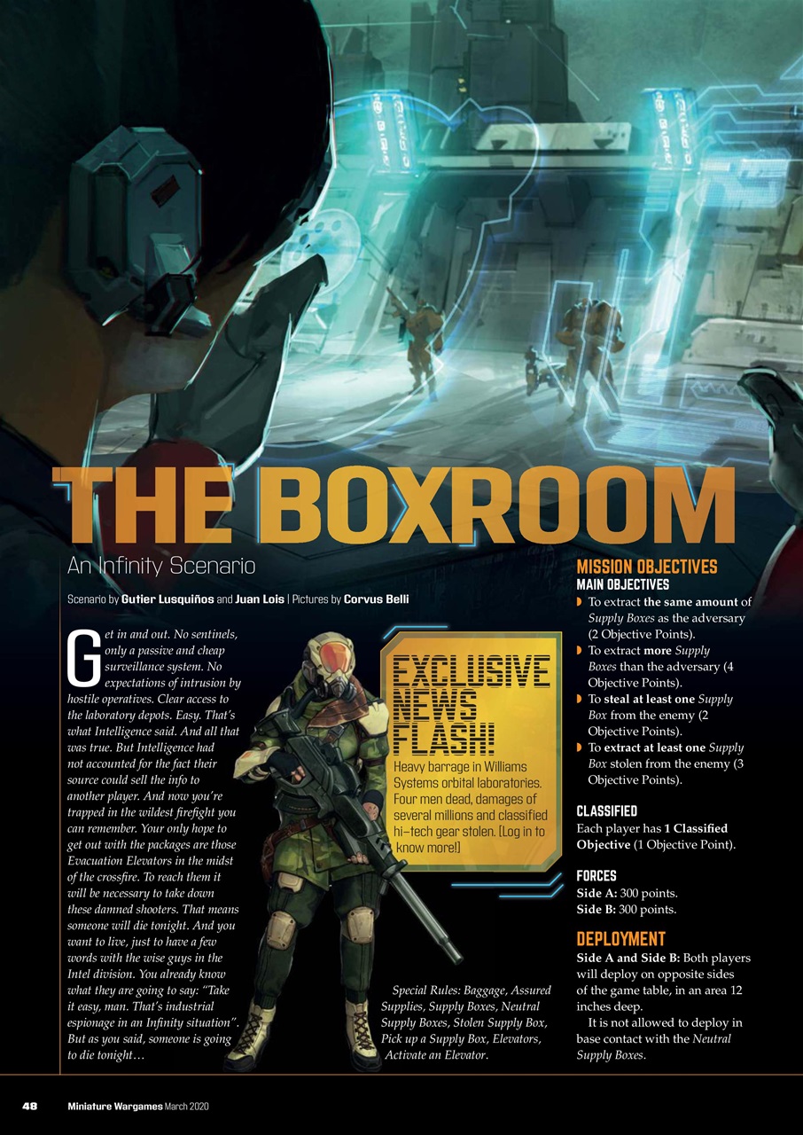 Miniature Wargames Preview Pages