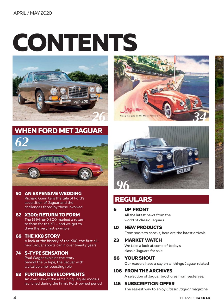 Classic Jaguar Preview Pages