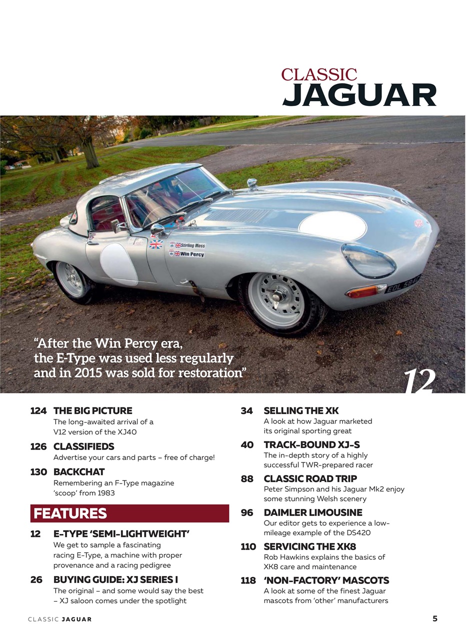 Classic Jaguar Preview Pages