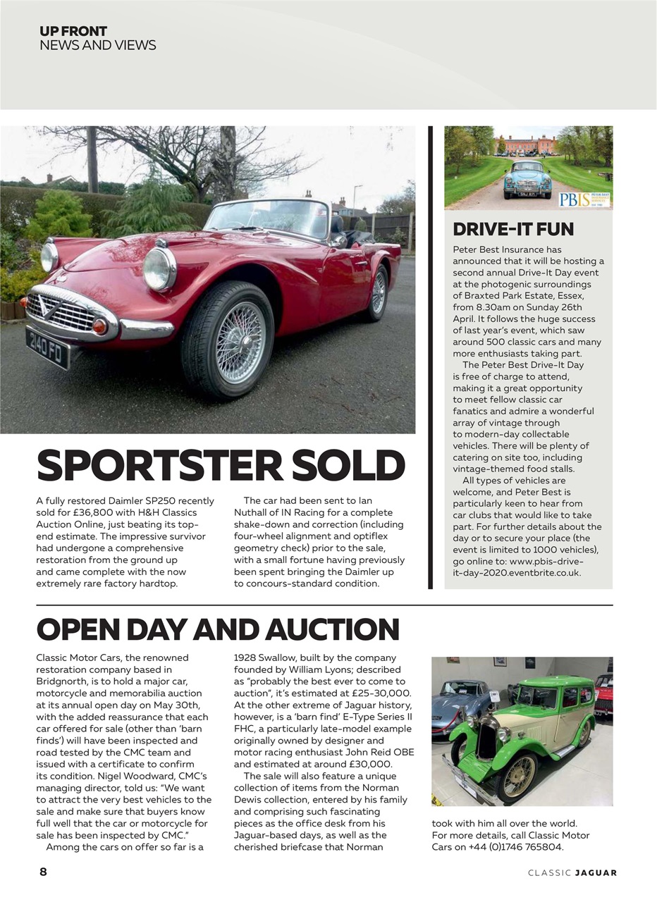 Classic Jaguar Preview Pages