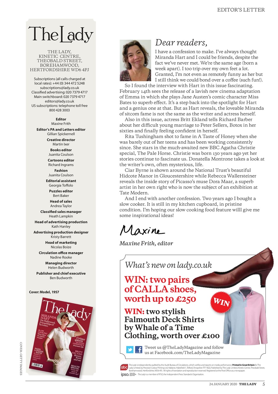 The Lady Preview Pages