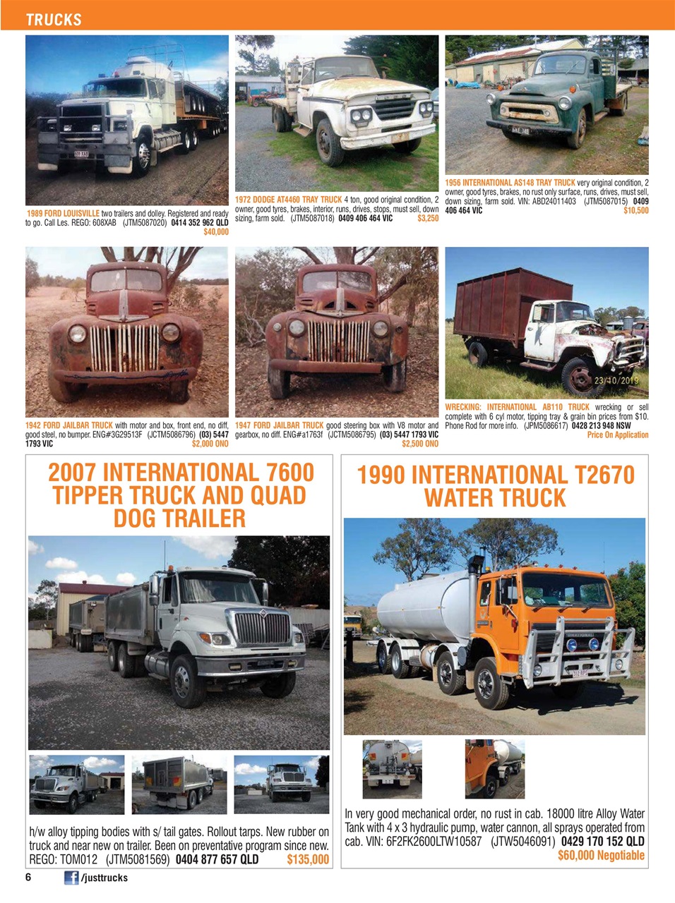 JUST TRUCKS Preview Pages