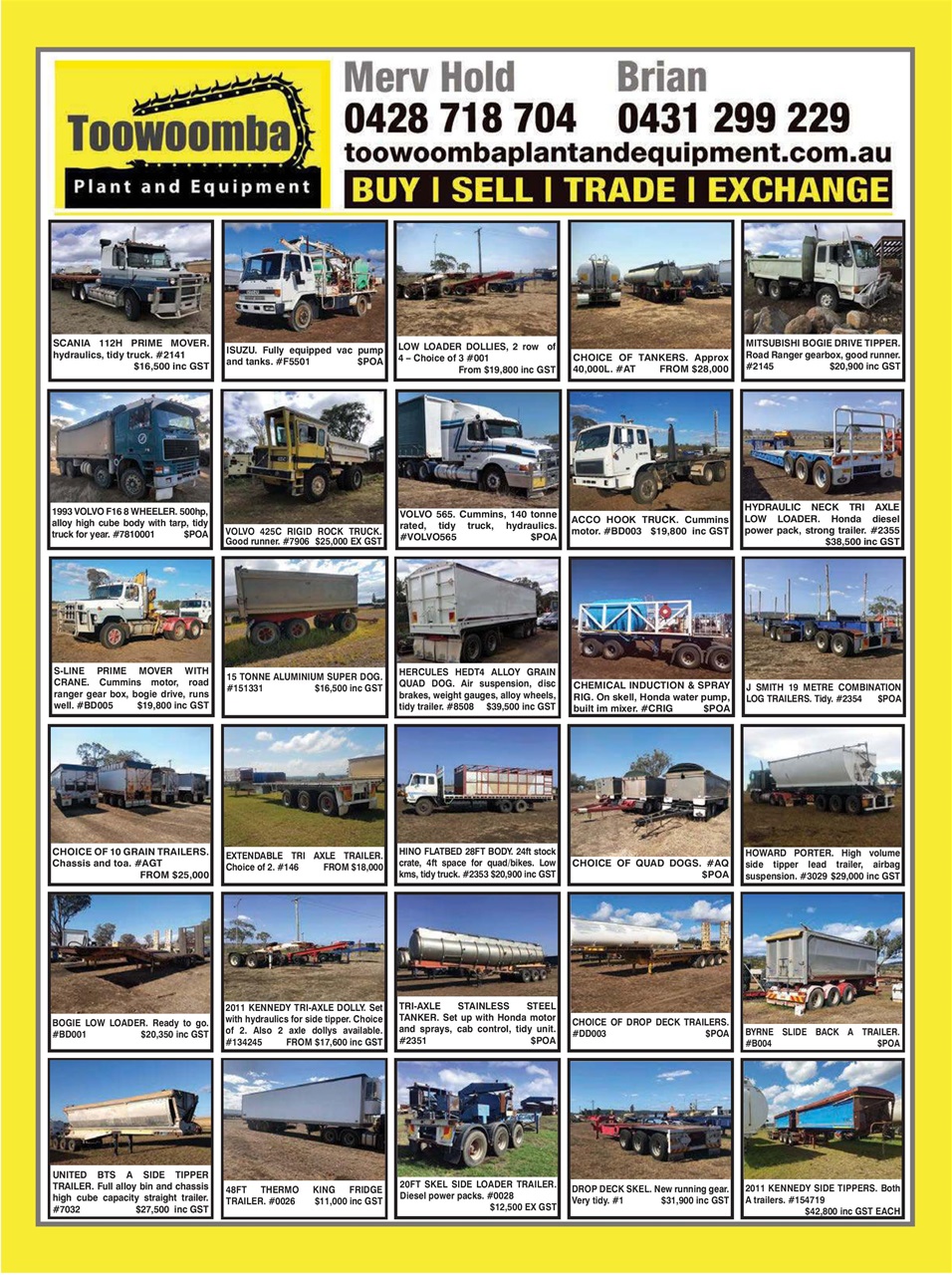 JUST TRUCKS Preview Pages