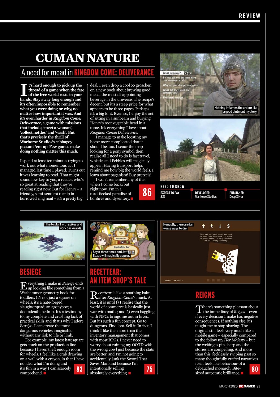 PC Gamer (UK Edition) Preview Pages