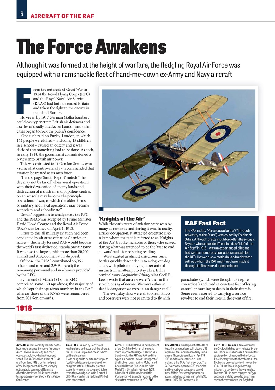 Aircraft of the RAF Preview Pages