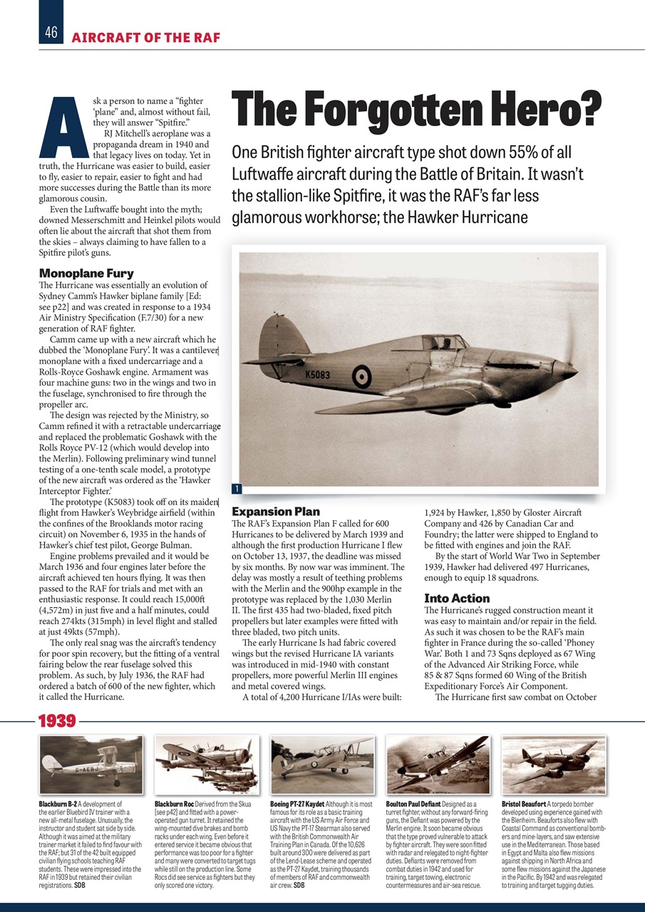 Aircraft of the RAF Preview Pages