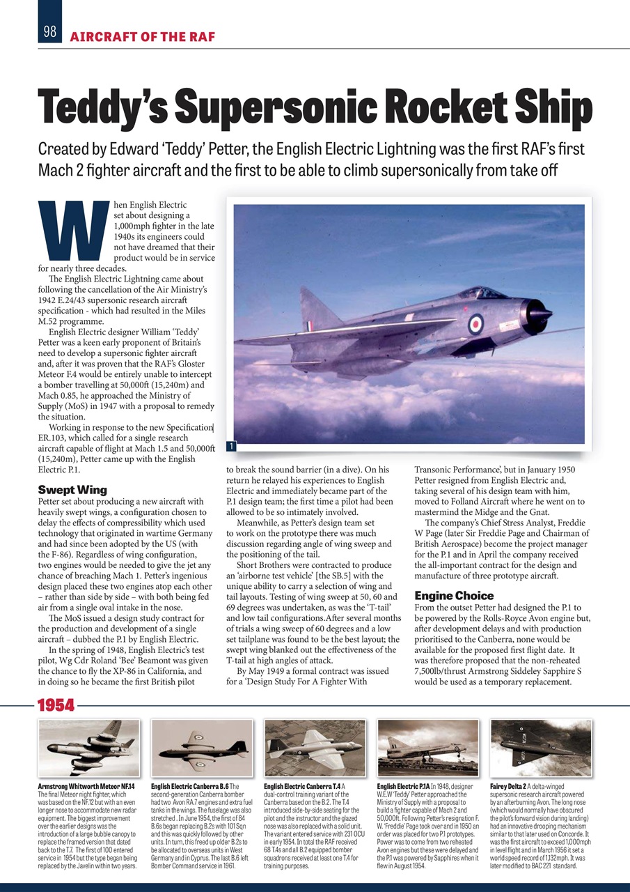 Aircraft of the RAF Preview Pages