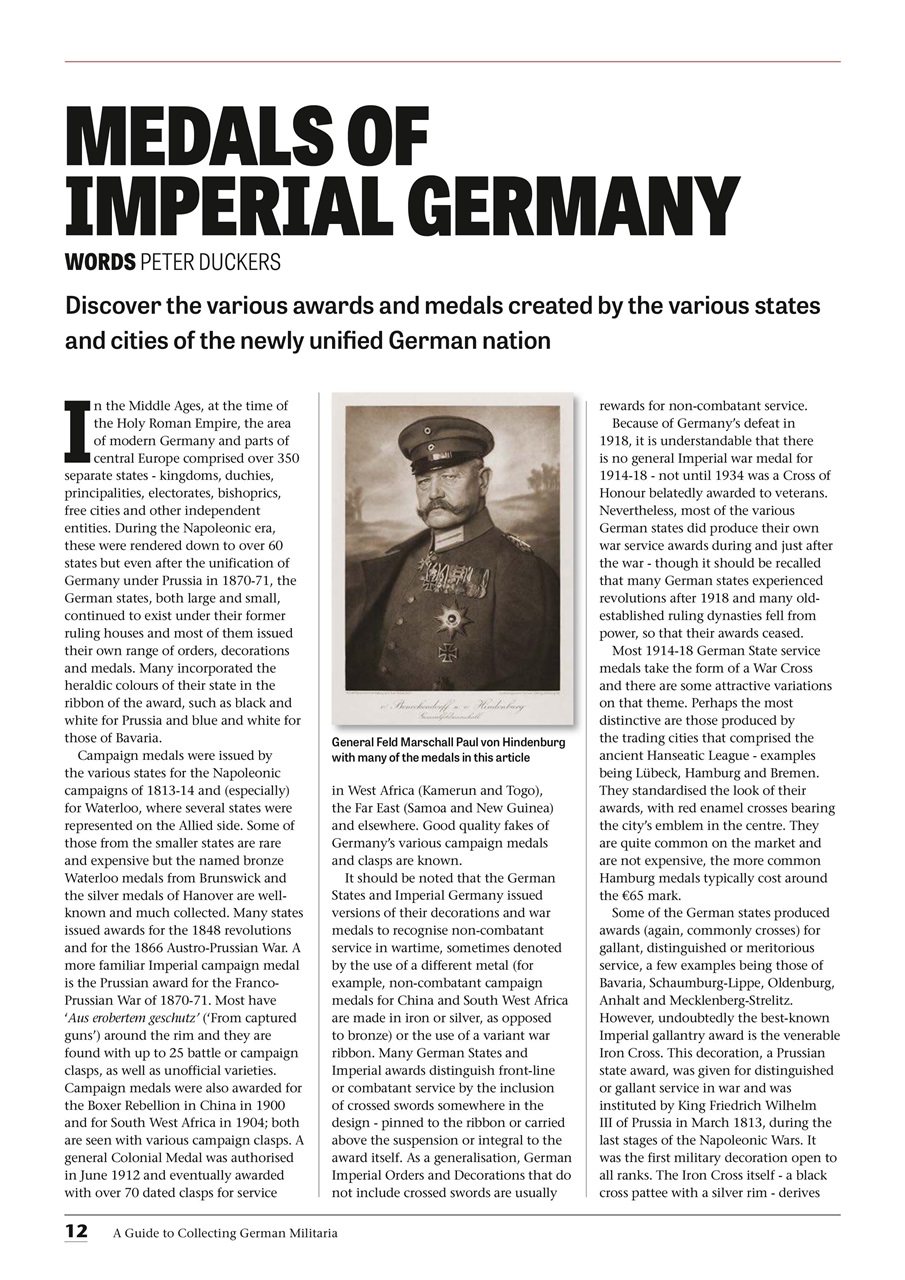 RAF & Militaria History Preview Pages