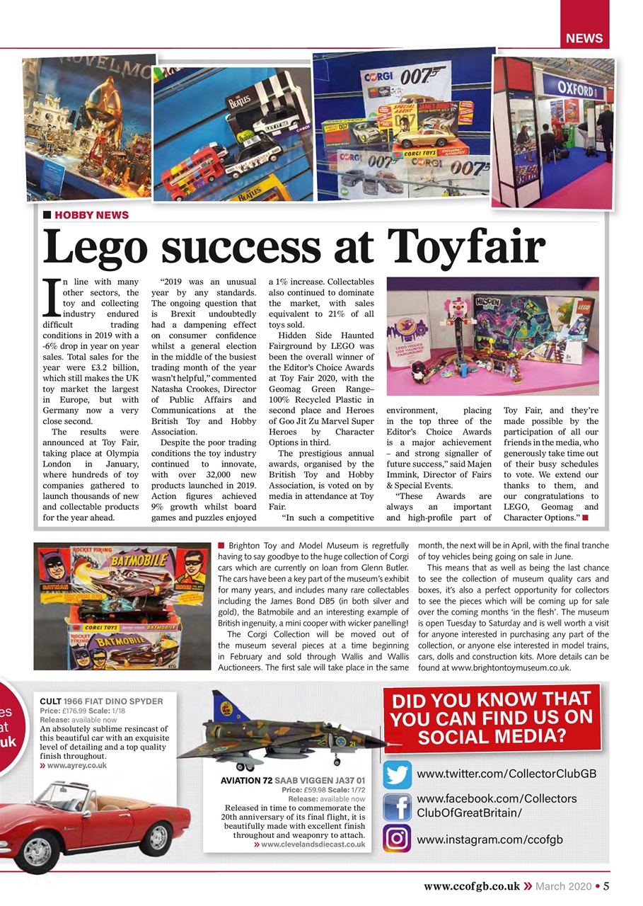 Collectors Gazette Preview Pages