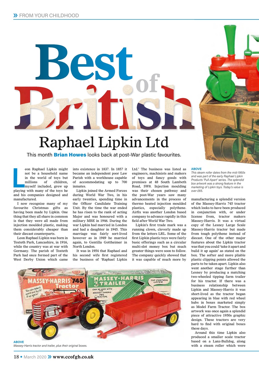 Collectors Gazette Preview Pages