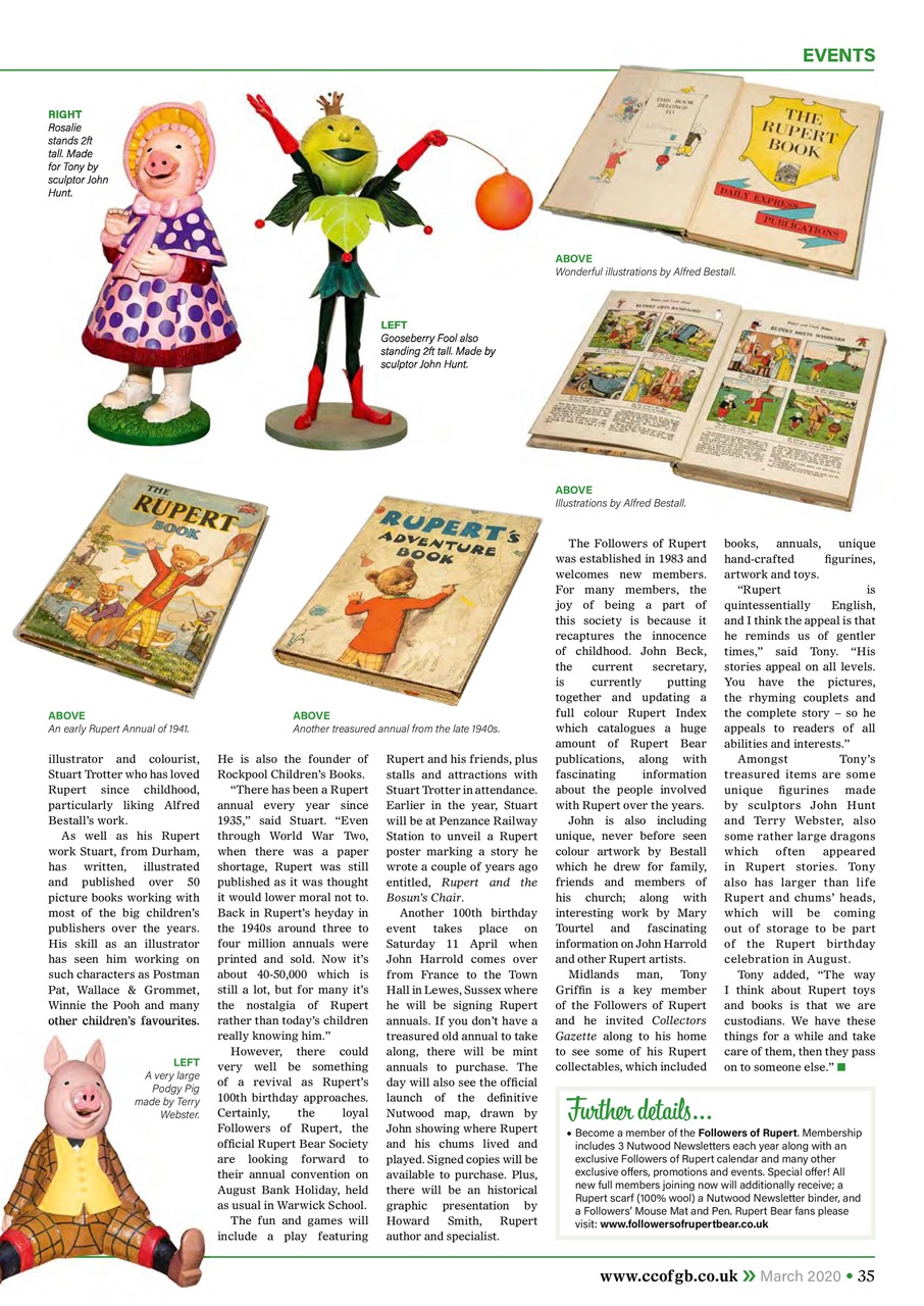 Collectors Gazette Preview Pages