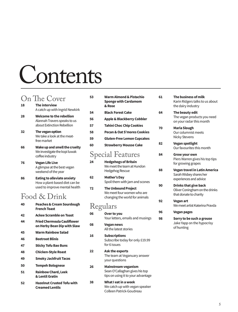 Vegan Life Preview Pages