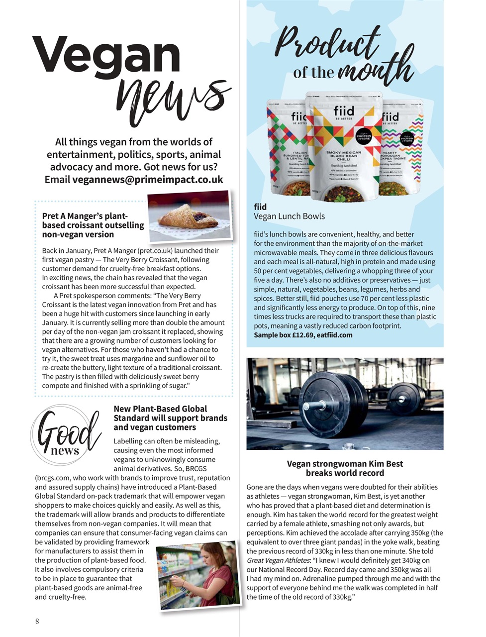 Vegan Life Preview Pages