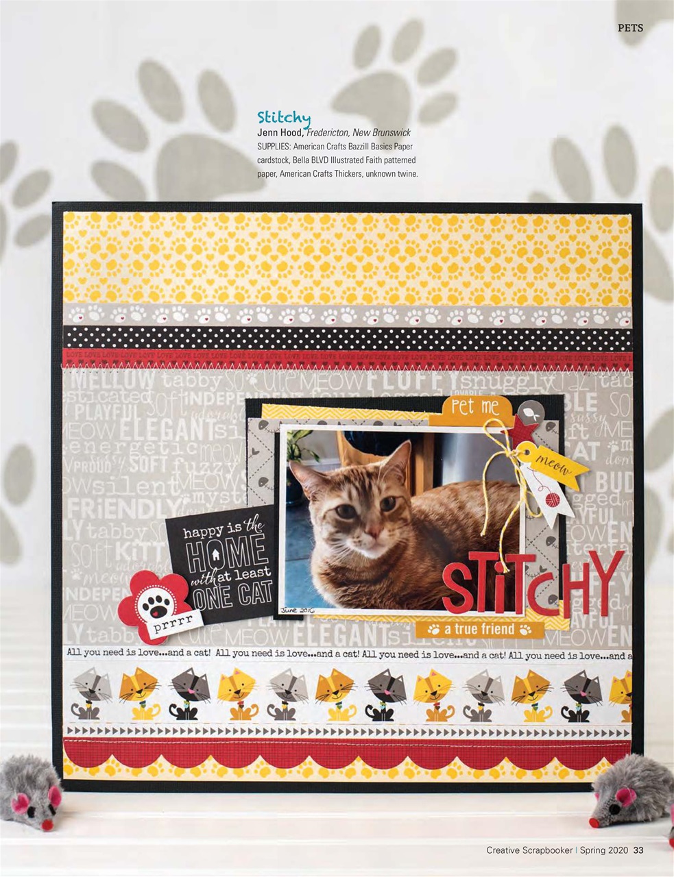 Creative Scrapbooker Preview Pages