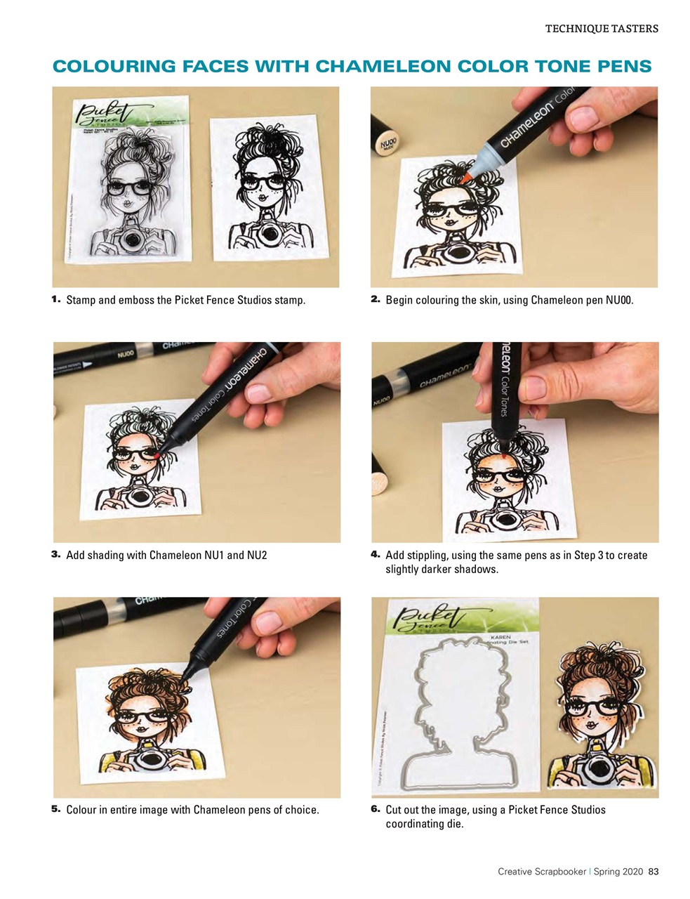 Creative Scrapbooker Preview Pages