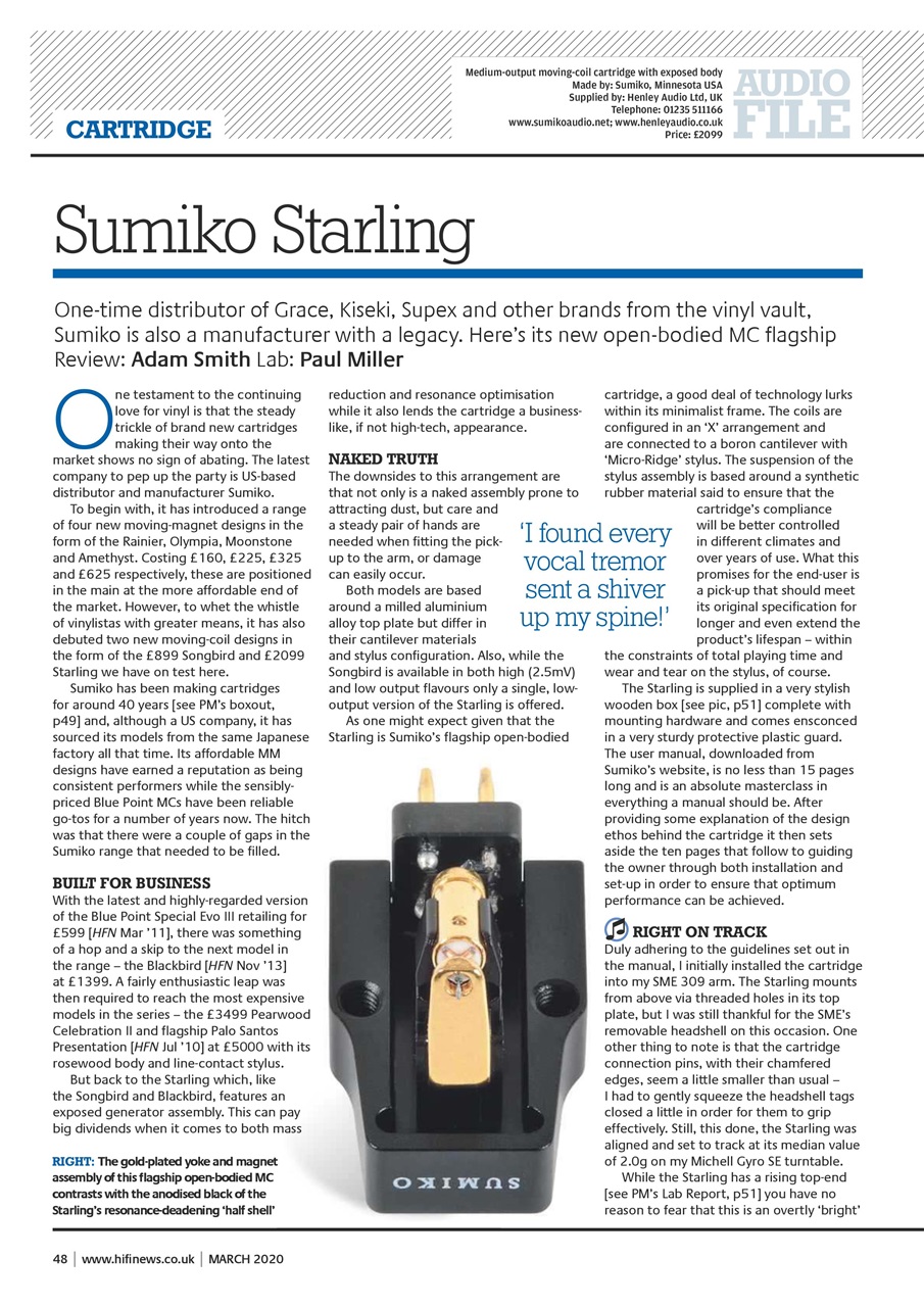 Hi-Fi News Preview Pages