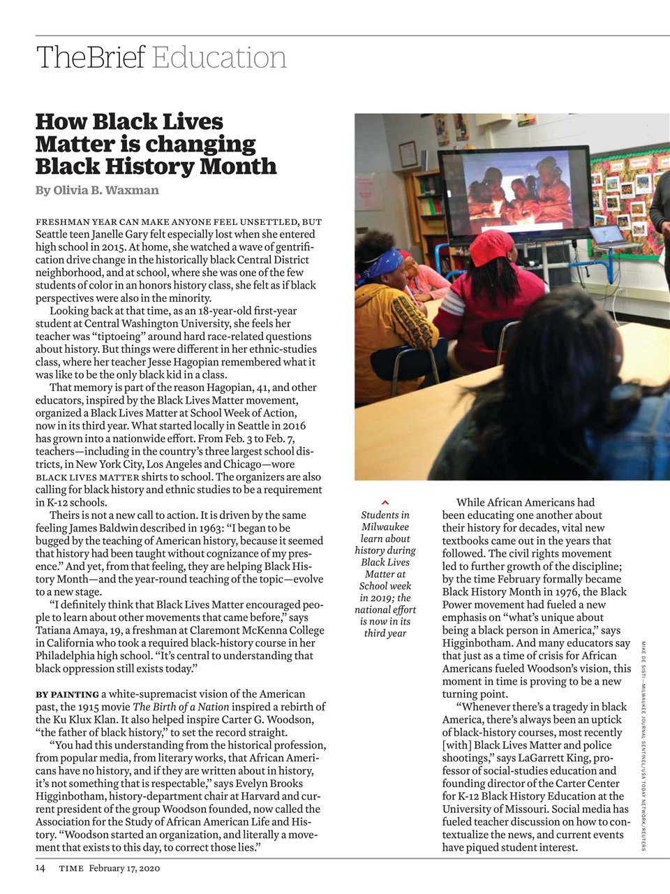 TIME Magazine Europe Preview Pages