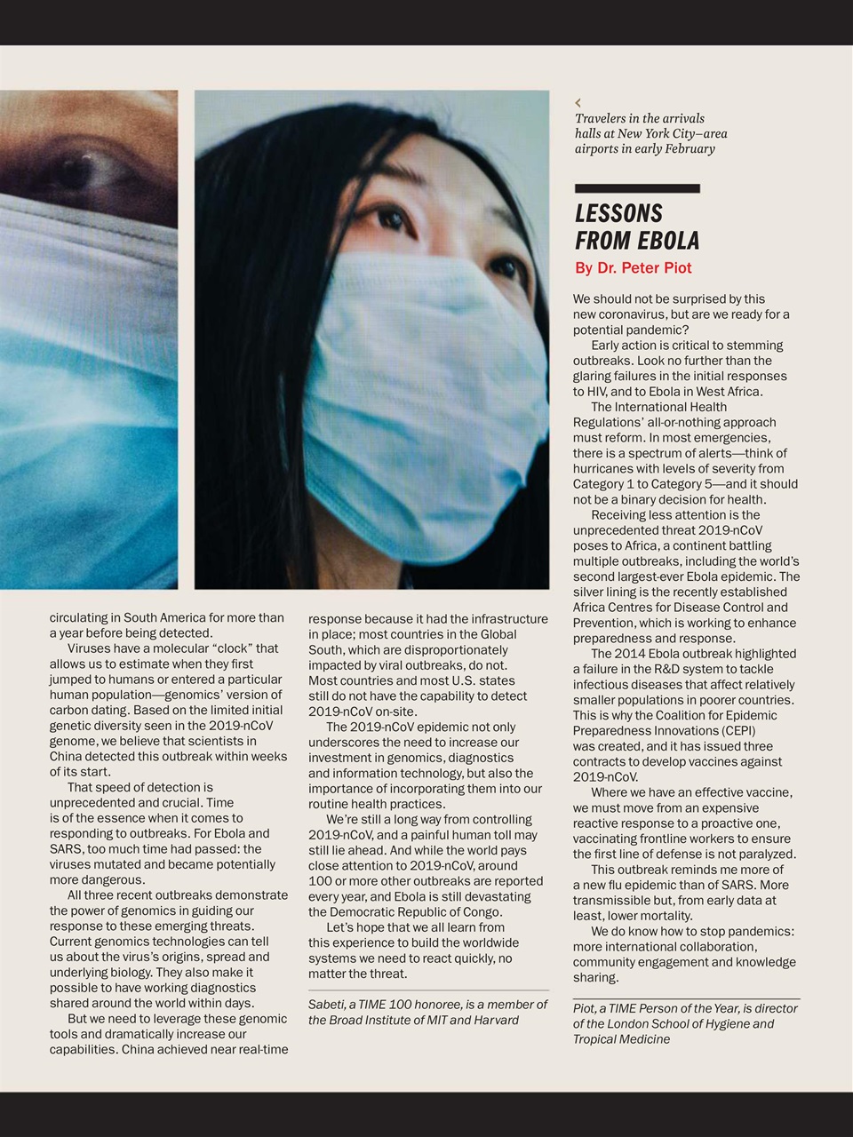 TIME Magazine Europe Preview Pages