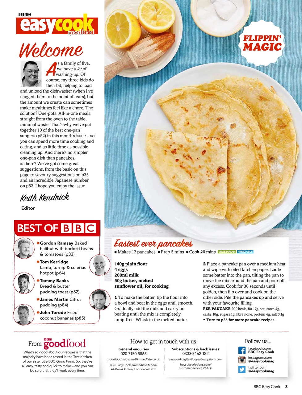 Easy Cook Magazine Preview Pages