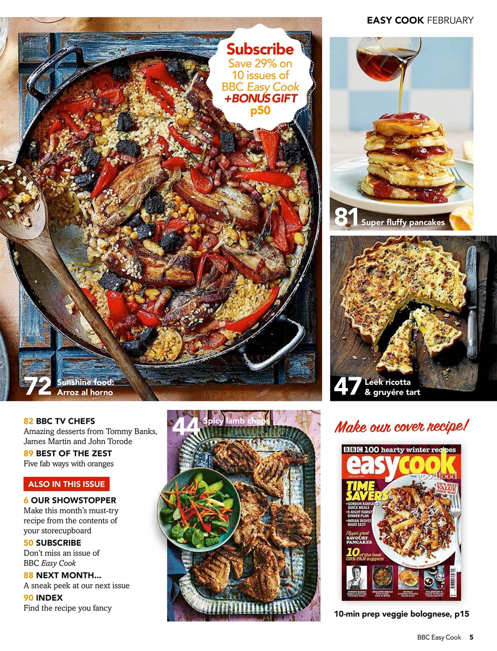 Easy Cook Magazine Preview Pages