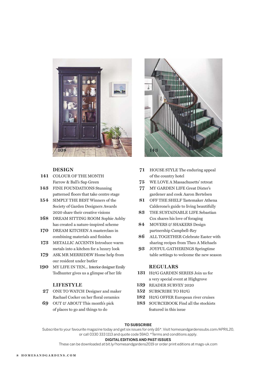 Homes & Gardens Preview Pages