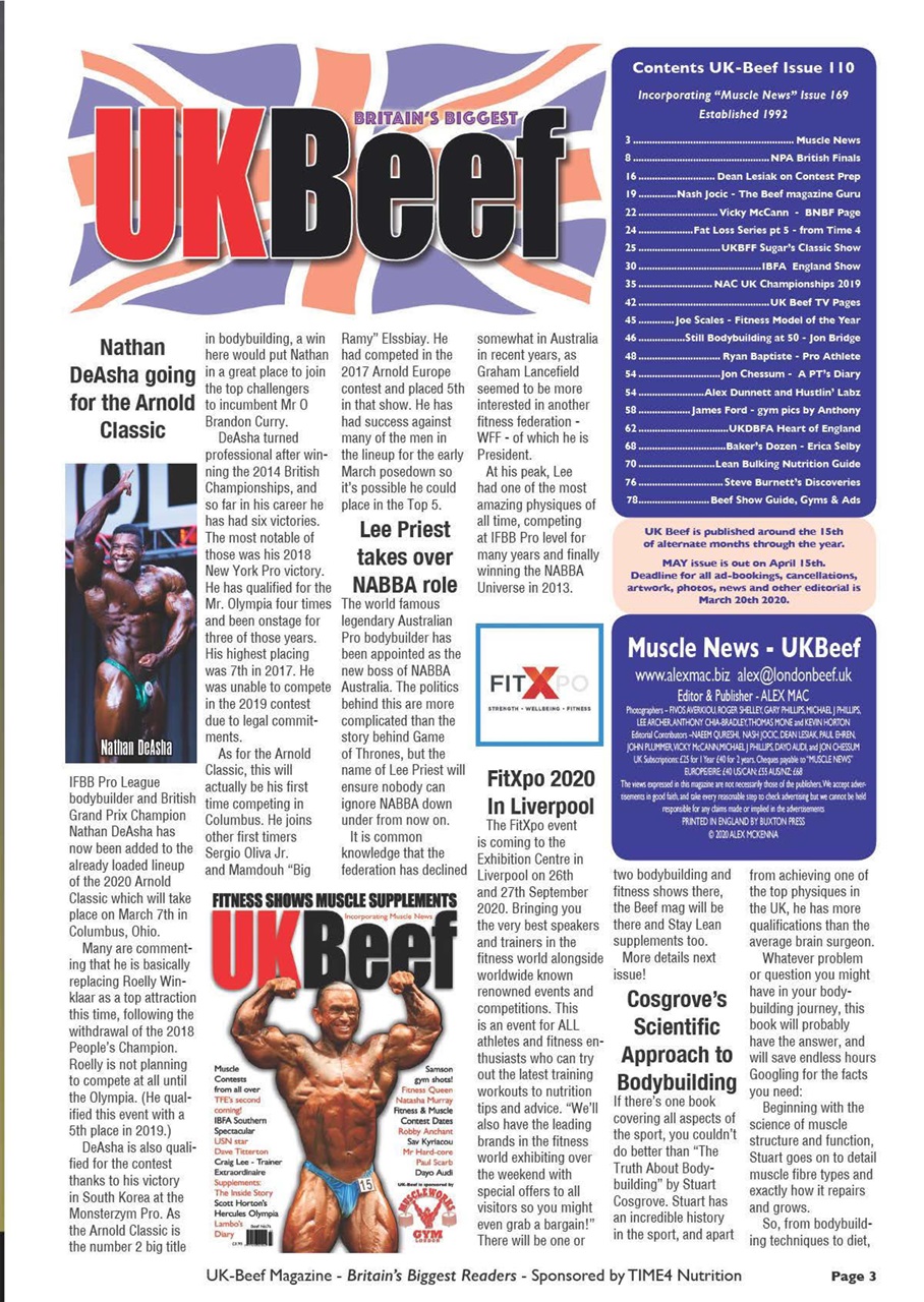 UK Beef Magazine Preview Pages