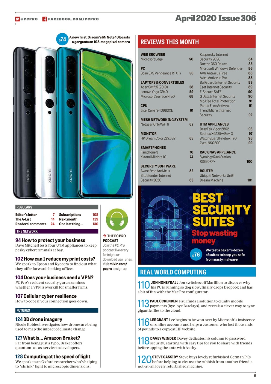 PC Pro Preview Pages