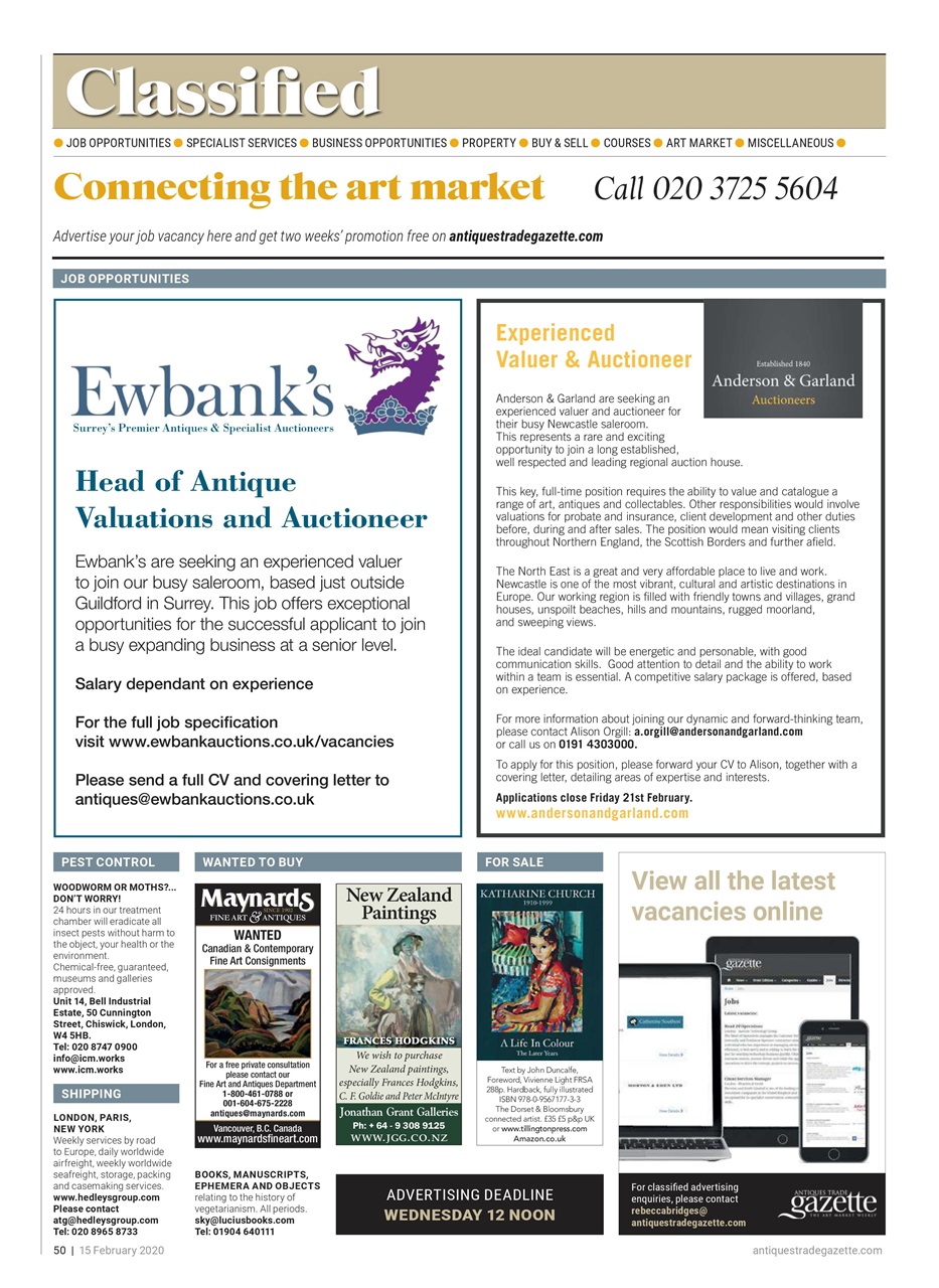 Antiques Trade Gazette Preview Pages