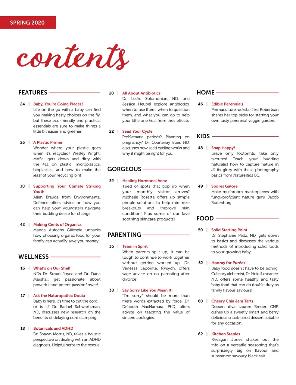 Ecoparent Magazine Preview Pages