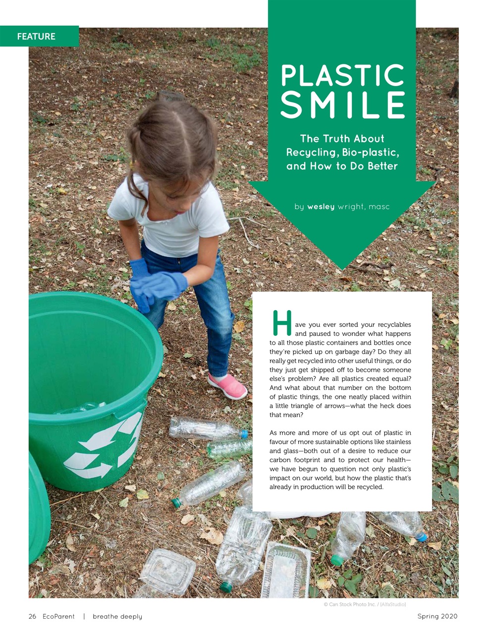 Ecoparent Magazine Preview Pages
